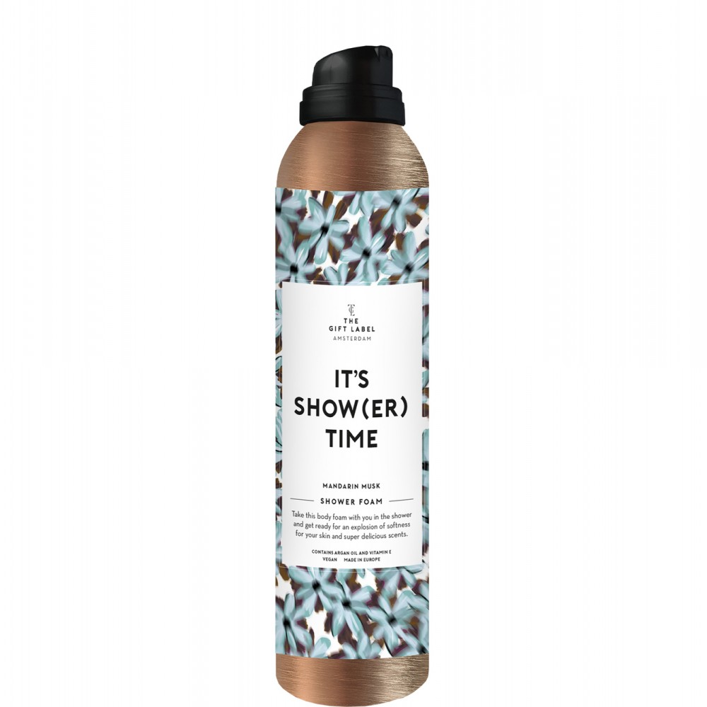 The Gift Label Body Foam 200ml - It's Show(er) Time - Mandarin Musk