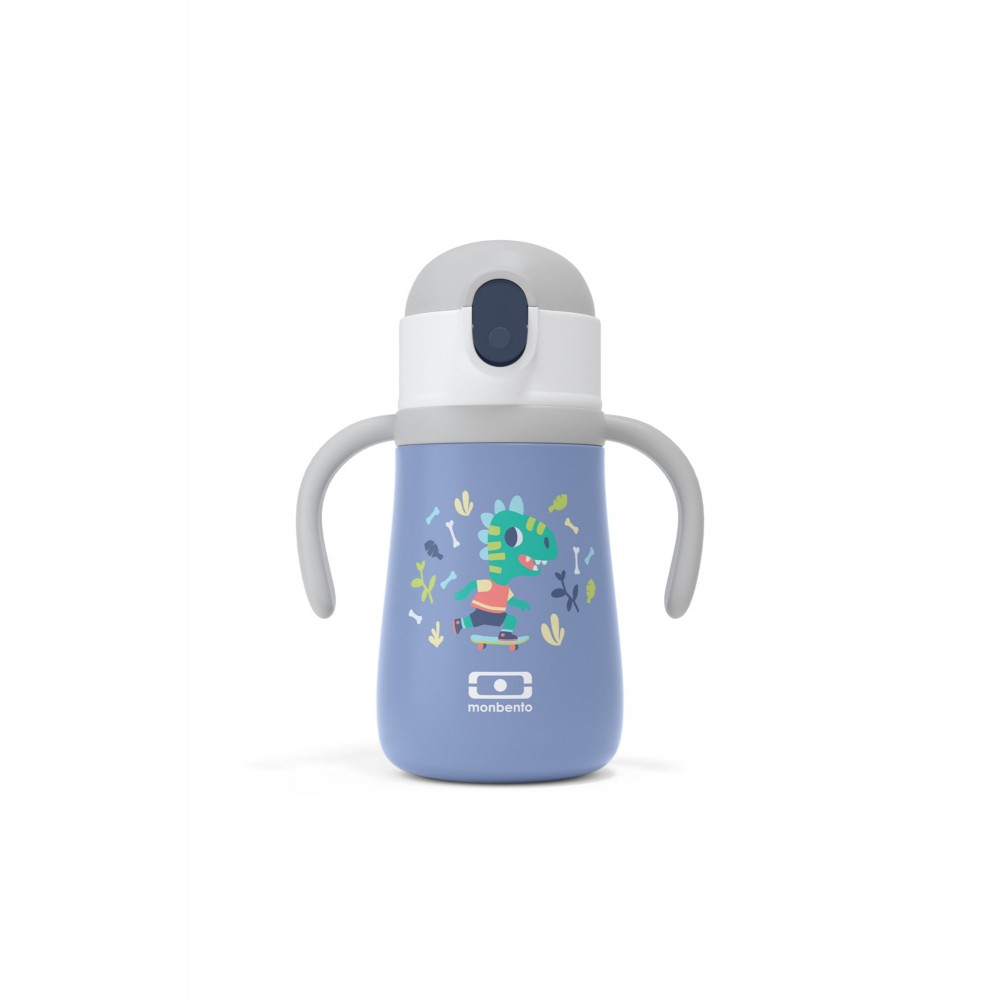 Ισοθερμικό Μπουκάλι Monbento MB Stram 360ml - Blue Dino
