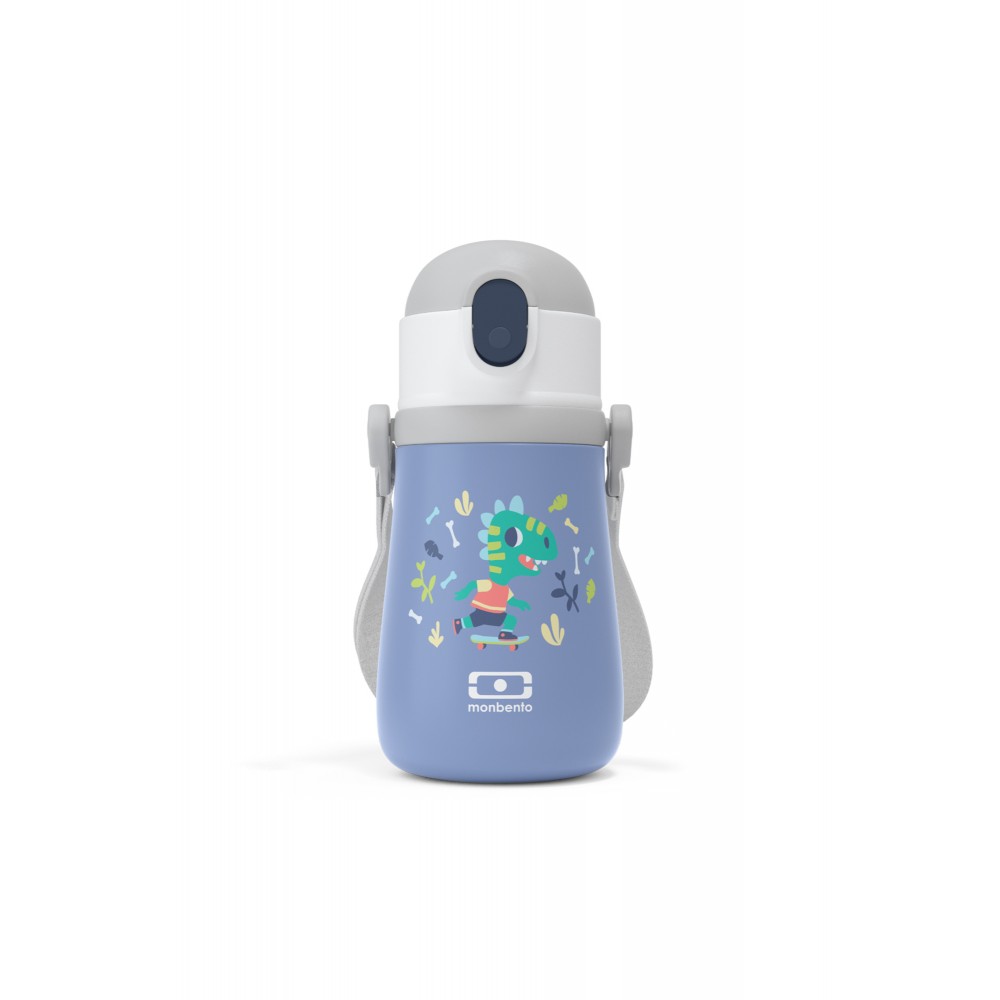 Ισοθερμικό Μπουκάλι Monbento MB Stram 360ml - Blue Dino