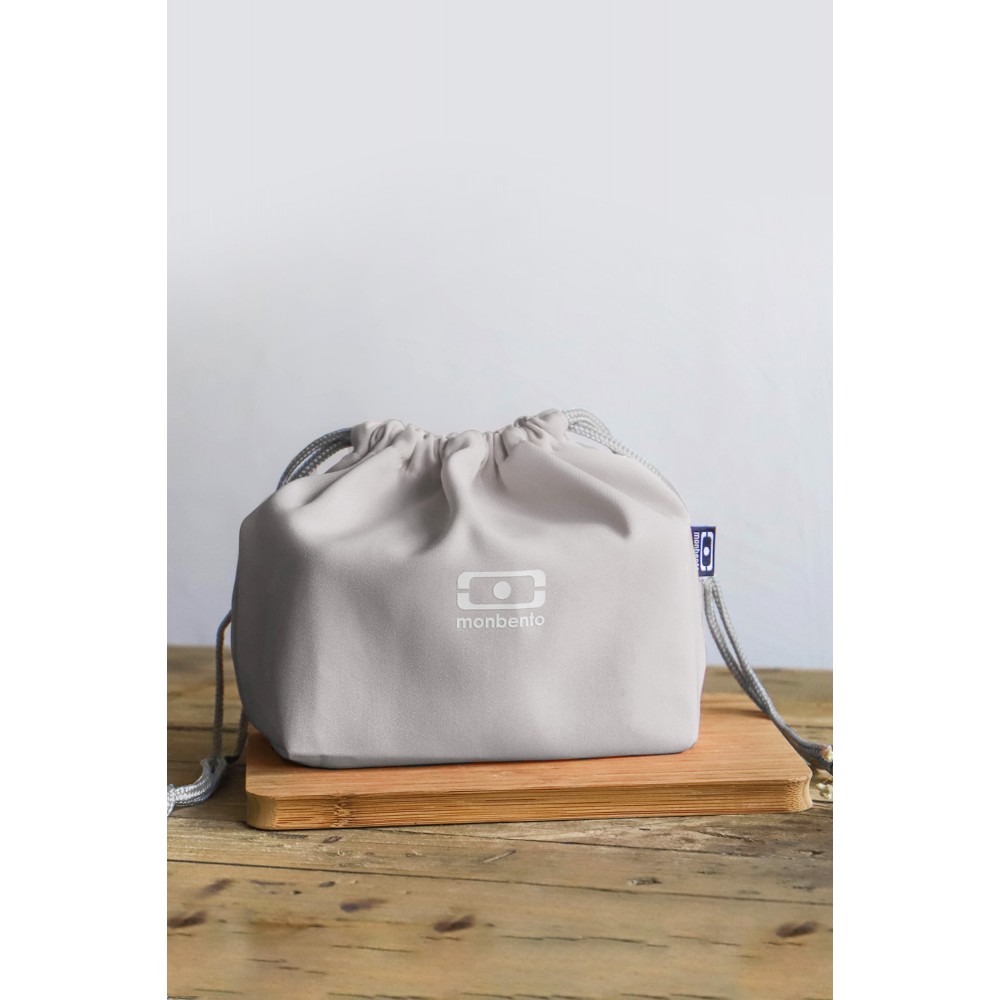 Τσάντα Για Δοχείο Φαγητού Monbento MB Pochette - Grey Coton