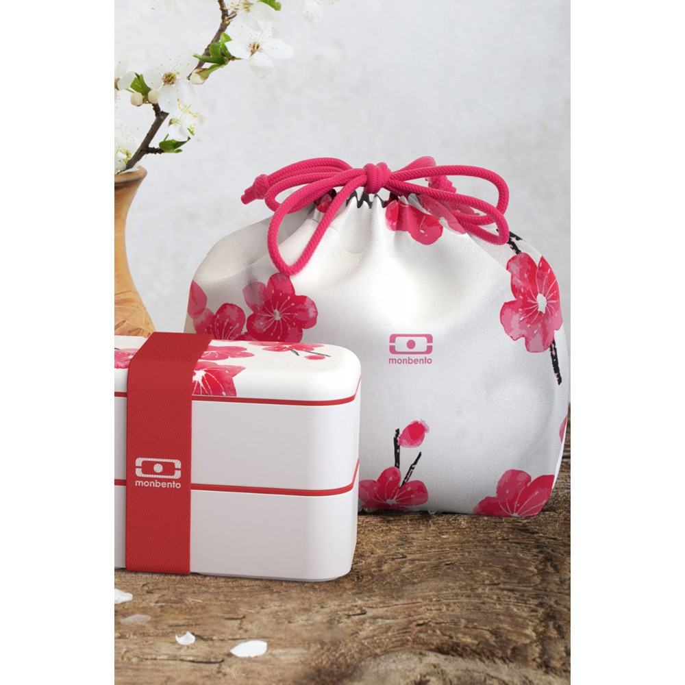Τσάντα Για Δοχείο Φαγητού Monbento MB Pochette - Graphic Blossom