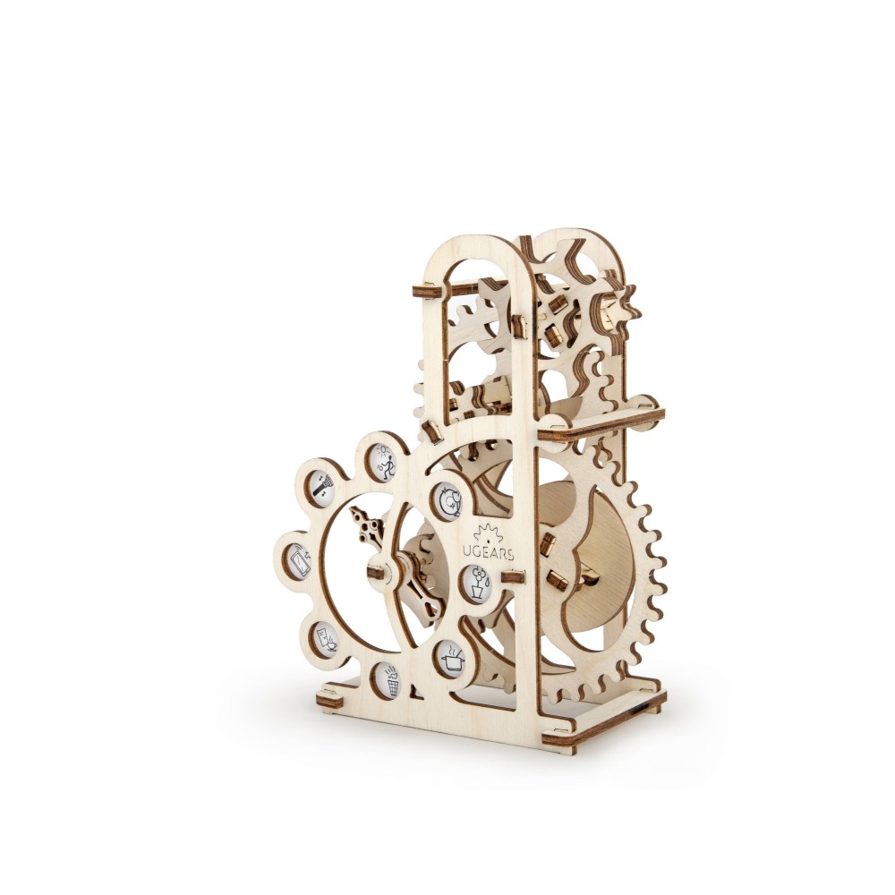 Ugears Ξύλινο Μηχανικό 3D Παζλ - Δυναμόμετρο - 14.7x7.2x17 cm