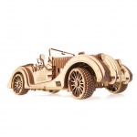 Ugears Ξύλινο Μηχανικό 3D Παζλ - Roadster VM-01 - 30.5x13x10cm