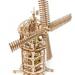 Ugears Ξύλινο Μηχανικό 3D Παζλ - Ανεμόμυλος - 35x48.5x22cm