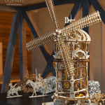 Ugears Ξύλινο Μηχανικό 3D Παζλ - Ανεμόμυλος - 35x48.5x22cm