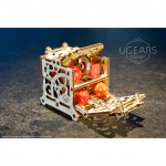 Ugears Μηχανικό 3D Παζλ - Φύλακας Ζαριού - 9.4 x 8.4 x 11.2 cm