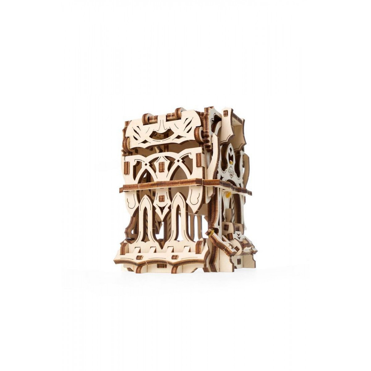 Ugears Μηχανικό 3D Παζλ - Κουτί για Τράπουλα - 9.4 x 8.4 x 11.2 cm