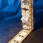 Ugears Μηχανικό 3D Παζλ - Πύργος για Ζάρι - 33.2 x 8.4 x 27.3 cm