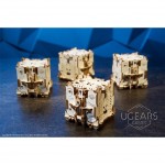 Ugears Μηχανικό 3D Παζλ - Πύργος για Ζάρι - 33.2 x 8.4 x 27.3 cm