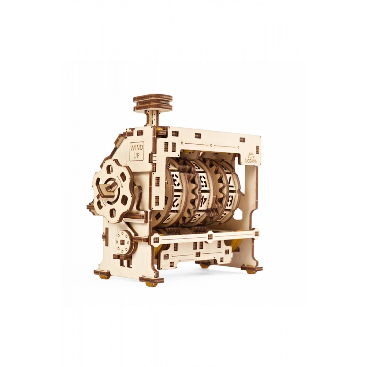 Ugears Μηχανικό 3D Παζλ - Μετρητής - 13.5 x 6.5 x 12.2 cm