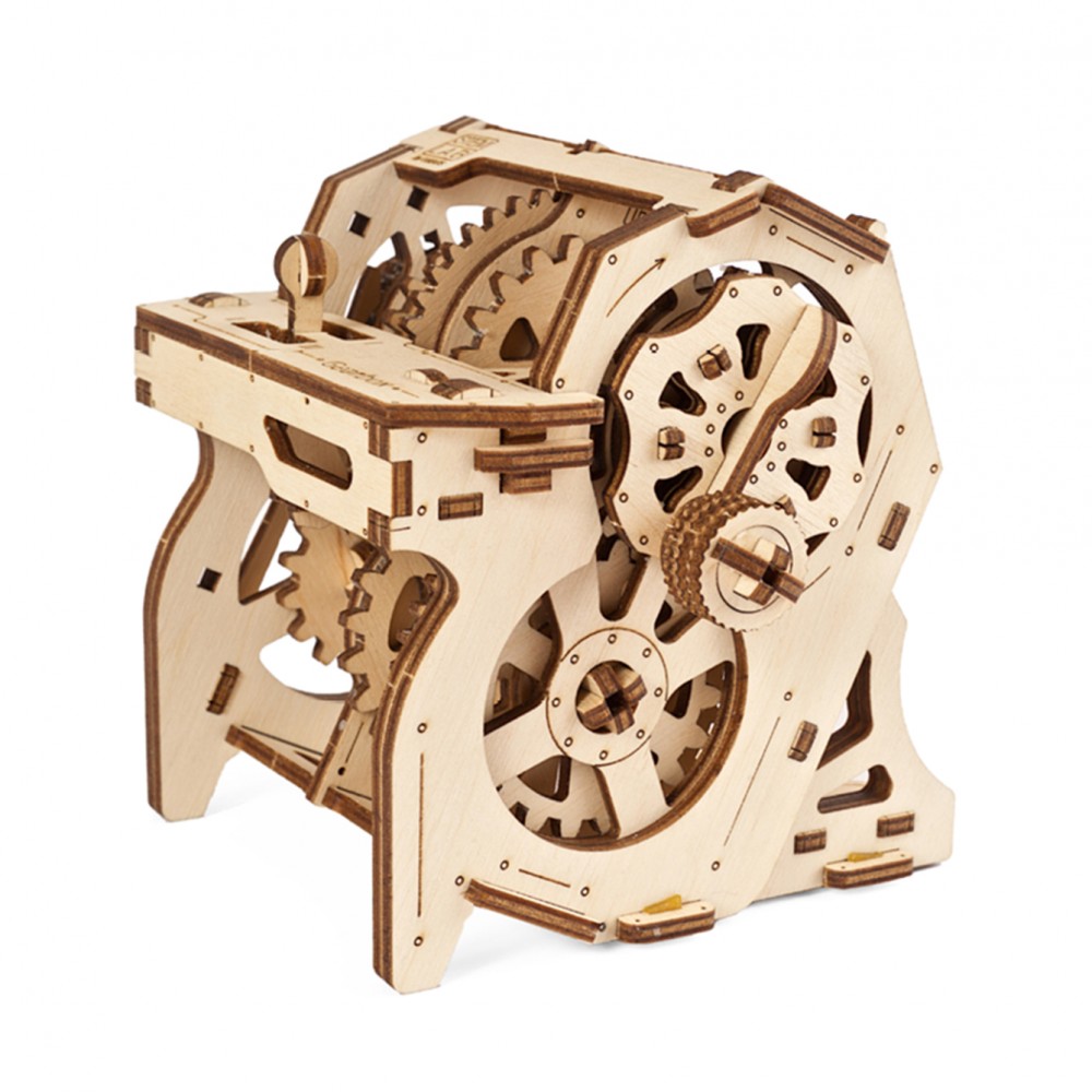 Ugears Μηχανικό 3D Παζλ - Κιβώτιο Ταχυτήτων - 20.5 x 18.8 x 6.3 cm