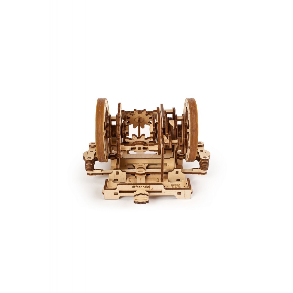 Ugears Μηχανικό 3D Παζλ - Διαφορικό - 17.5 x 13.5 x 10.5 cm