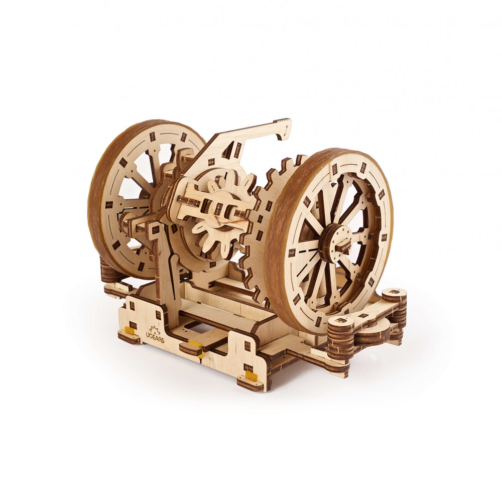 Ugears Μηχανικό 3D Παζλ - Διαφορικό - 17.5 x 13.5 x 10.5 cm