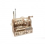 Ugears Μηχανικό 3D Παζλ - Ταμειακή Μηχανή - 24.5 x 15.3 x 17.8 cm