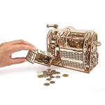 Ugears Μηχανικό 3D Παζλ - Ταμειακή Μηχανή - 24.5 x 15.3 x 17.8 cm