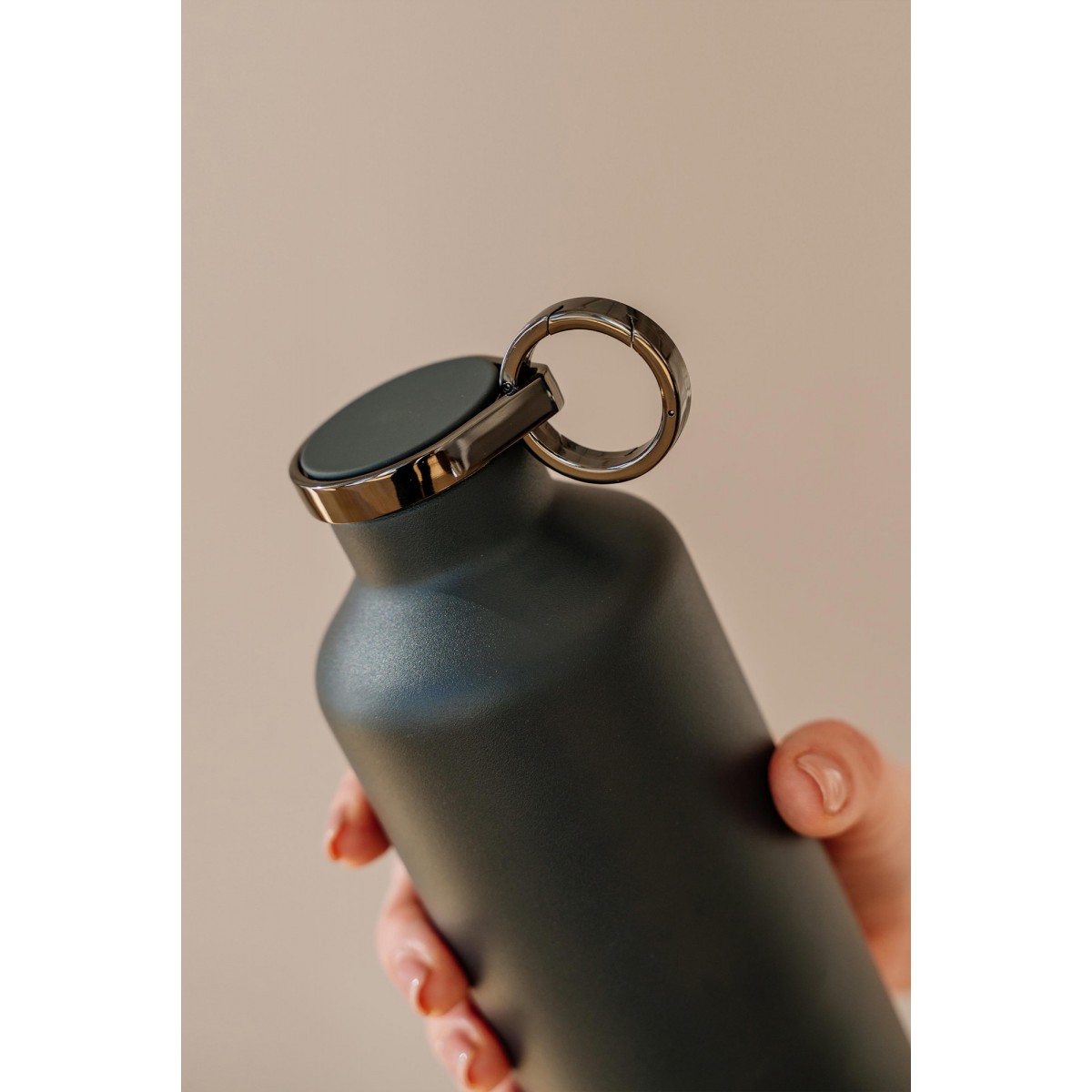 Equa - Stainless Steel Bottle Dark Grey 680ml