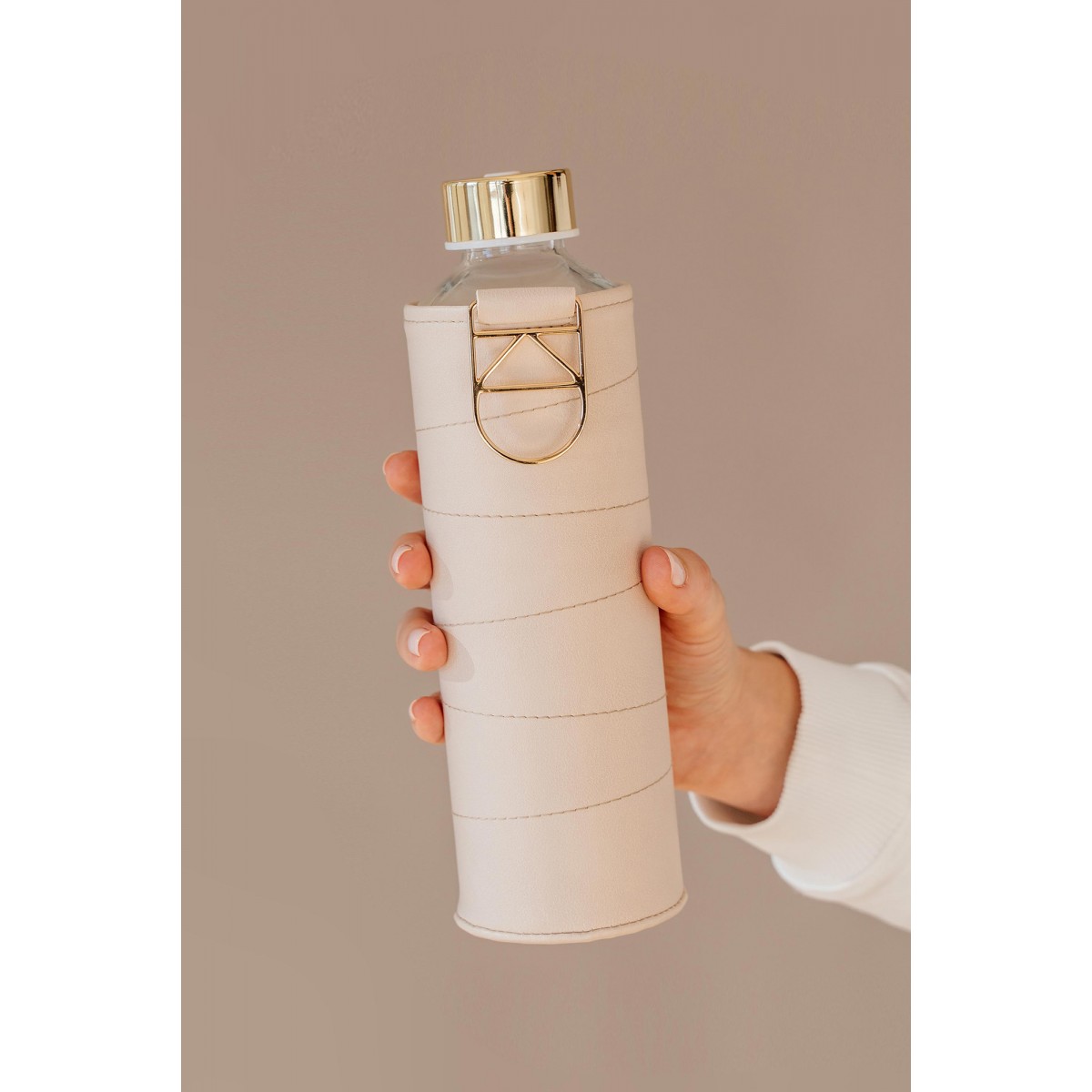 Equa - Glass Bottle Beige 750ml