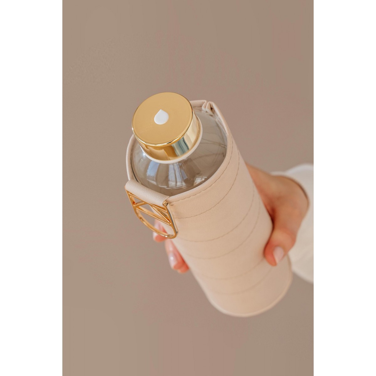 Equa - Glass Bottle Beige 750ml