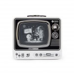 Suck UK Δοχείο Φαγητού Retro TV - Λευκό - 20,5 x 19,5 x 10 cm