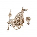 Ugears Μηχανικό 3D Παζλ - Κρεμαστό Ρολόι Τοίχου με εκκρεμές - 22 x 47 x 6.5 cm