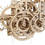 Ugears Μηχανικό 3D Παζλ - Κρεμαστό Ρολόι Τοίχου με εκκρεμές - 22 x 47 x 6.5 cm