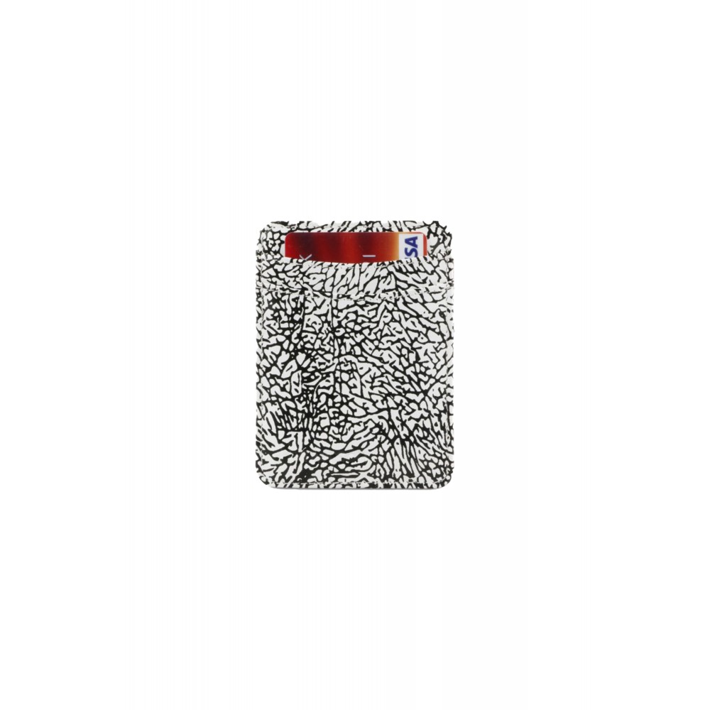 Hunterson Magic Wallet - Δερμάτινο Πορτοφόλι με RFID - Elephant Red Print