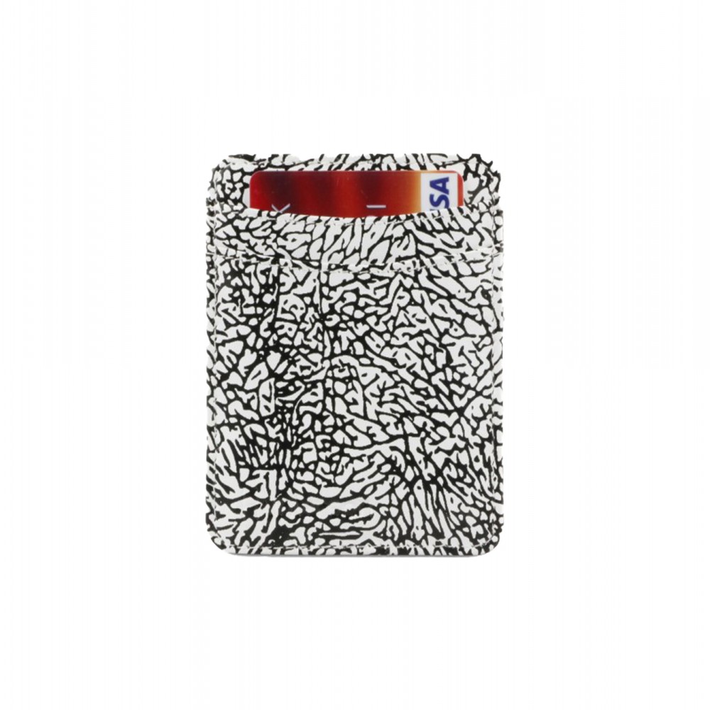 Hunterson Magic Wallet - Δερμάτινο Πορτοφόλι με RFID - Elephant Red Print