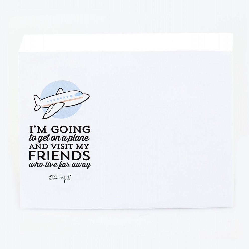 Mr. Wonderful Μπλοκ Σημειώσεων A4 Wonder intentions - 12 x 9,5cm