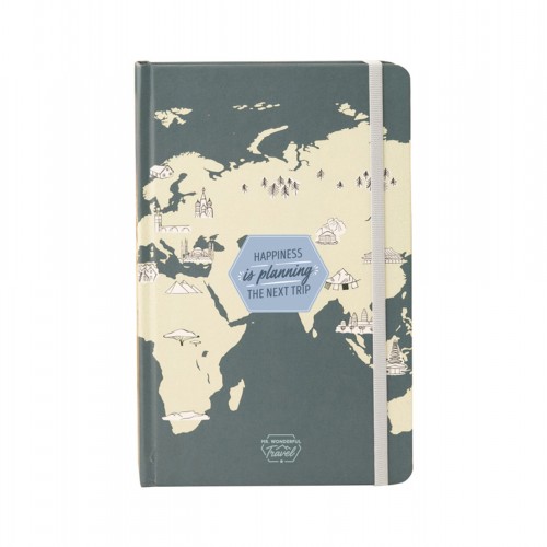Mr. Wonderful Ταξιδιωτικό ημερολόγιο - Happiness is planning