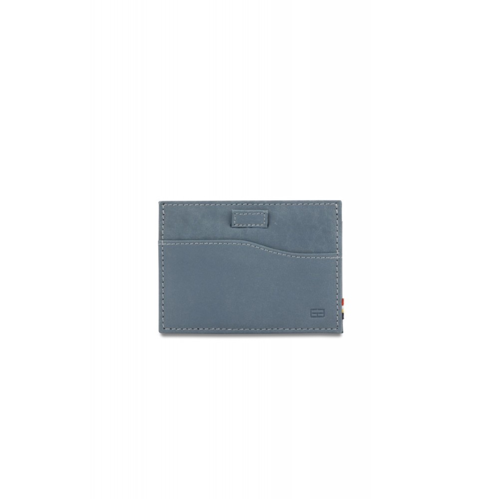 Garzini Leggera Card Holder - Vintage - Μπλε (Sapphire Blue)