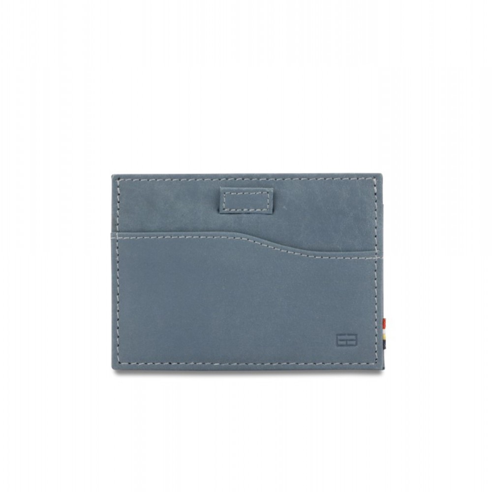 Garzini Leggera Card Holder - Vintage - Μπλε (Sapphire Blue)