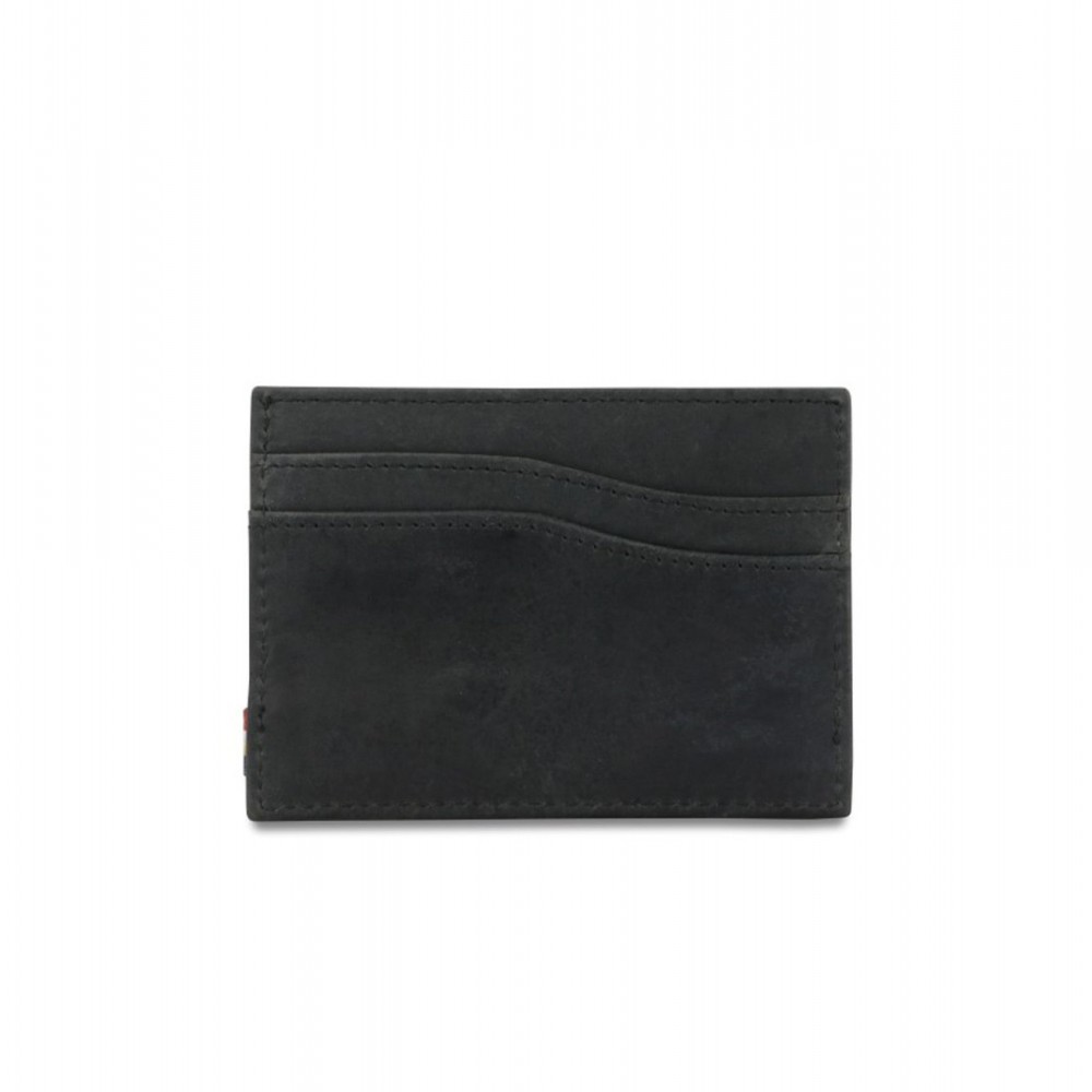 Garzini Leggera Card Holder - Brushed - Μαύρο (Brushed Black)