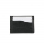 Garzini Leggera Card Holder - Brushed - Μαύρο (Brushed Black)