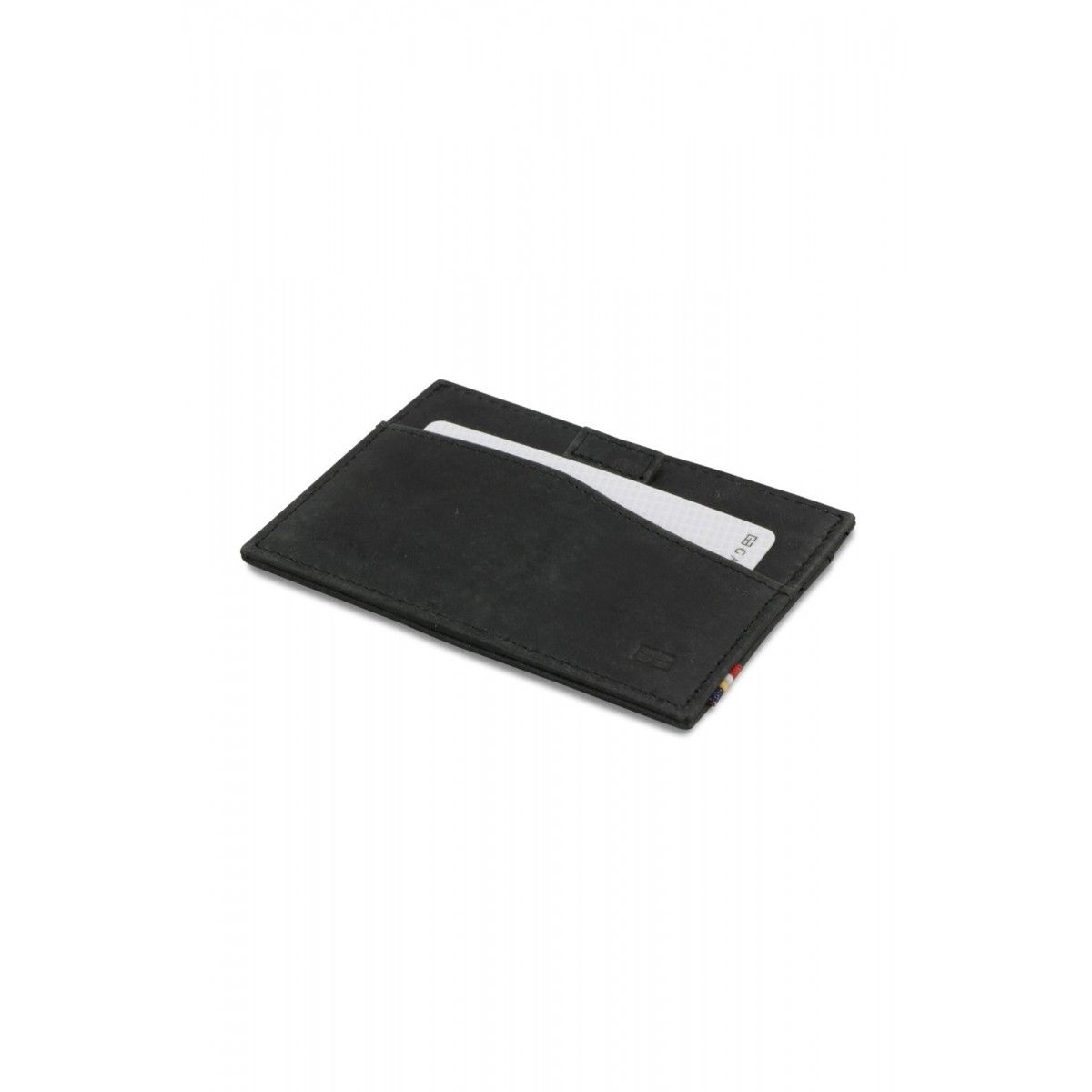 Garzini Leggera Card Holder - Brushed - Μαύρο (Brushed Black)