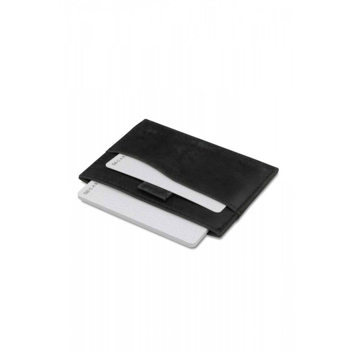 Garzini Leggera Card Holder - Brushed - Μαύρο (Brushed Black)