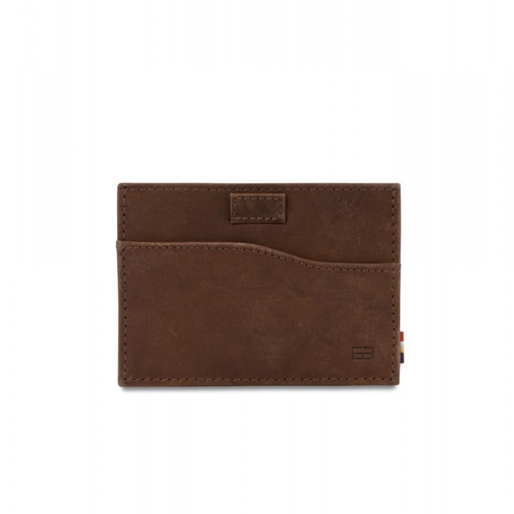 Garzini Leggera Card Holder - Brushed - Καφέ (Brushed Brown)