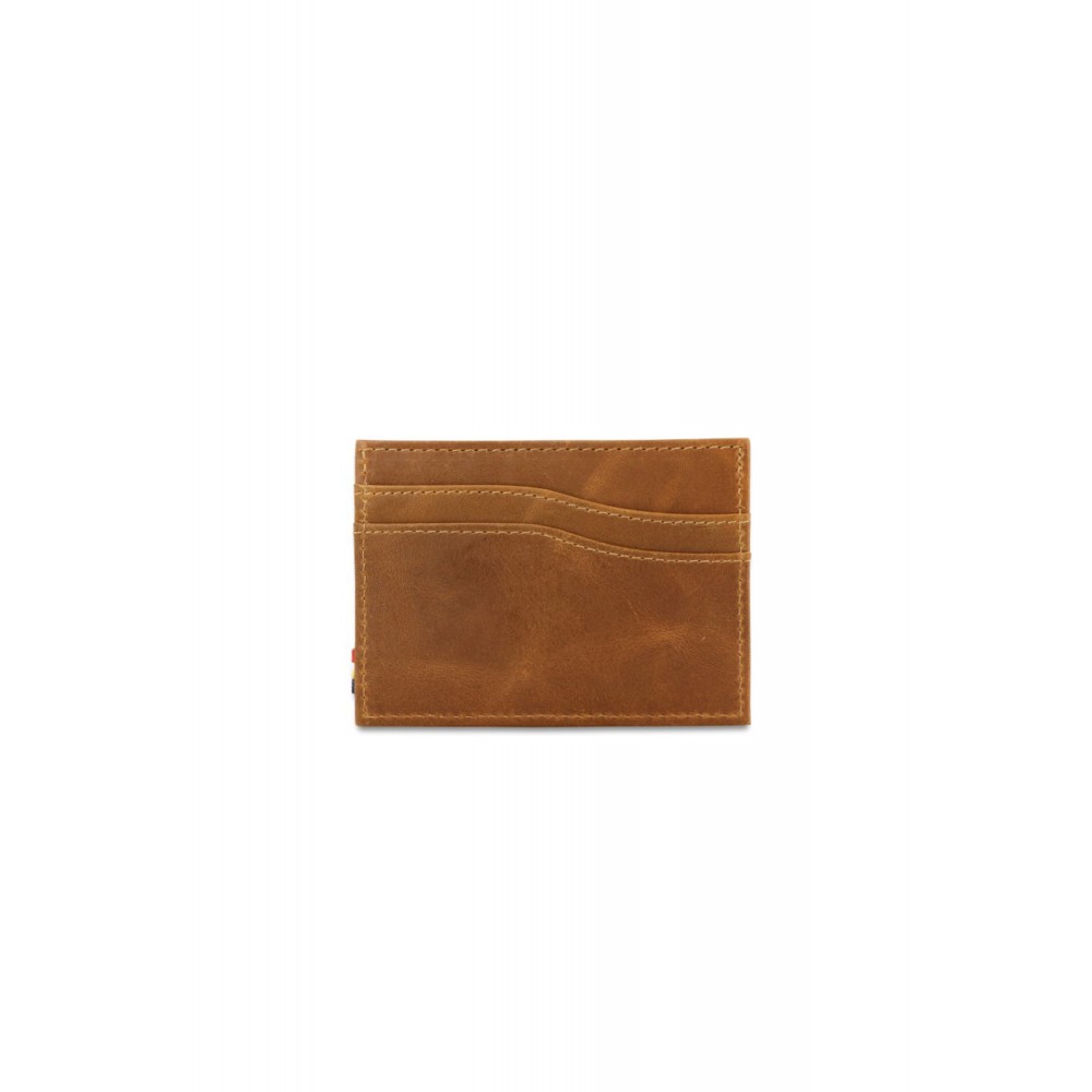 Garzini Leggera Card Holder - Brushed - Καφέ Κονιάκ (Brushed Cognac)