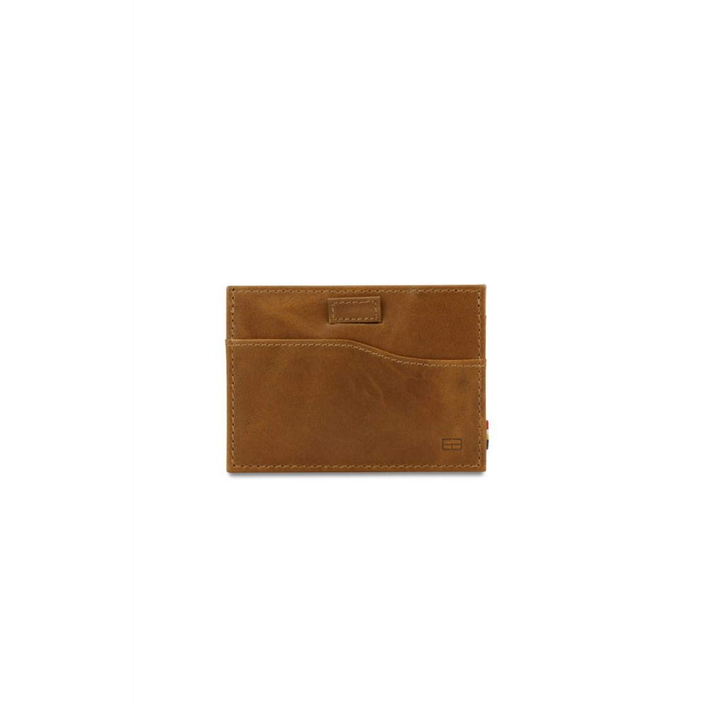 Garzini Leggera Card Holder - Brushed - Καφέ Κονιάκ (Brushed Cognac)