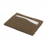 Garzini Leggera Card Holder with ID Window - Vintage - Καφέ Σκούρο (Java Brown)