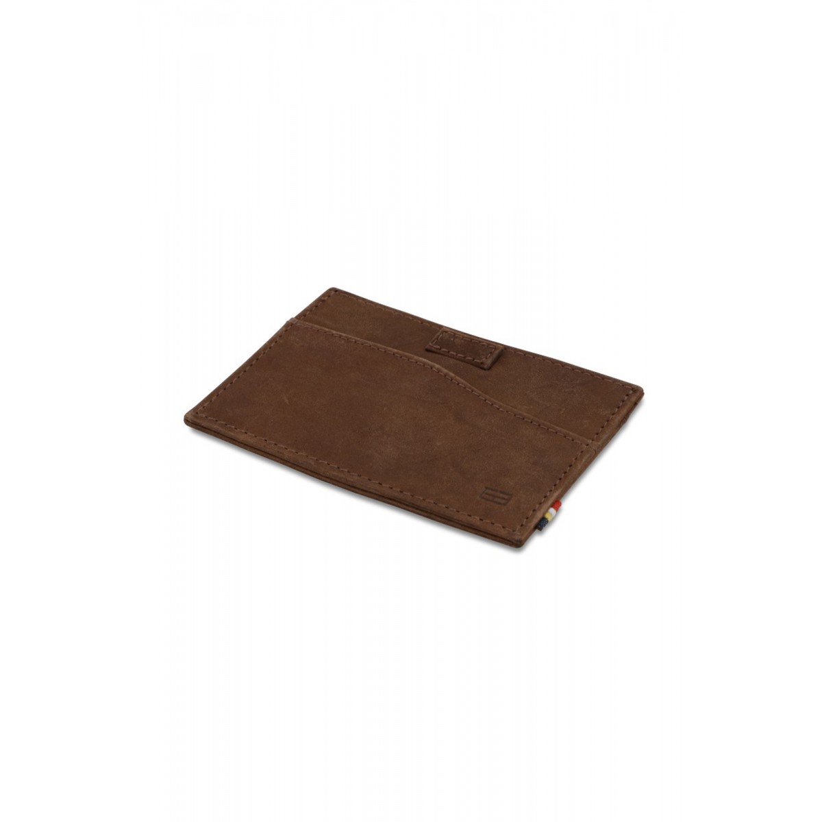 Garzini Leggera Card Holder with ID Window - Brushed - Καφέ (Brushed Brown)