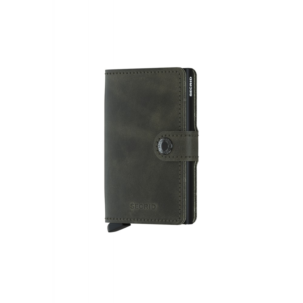 Secrid Wallet - Miniwallet - Vintage - Olive/Black