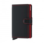 Secrid Wallet - Miniwallet - Matte - Black/Red