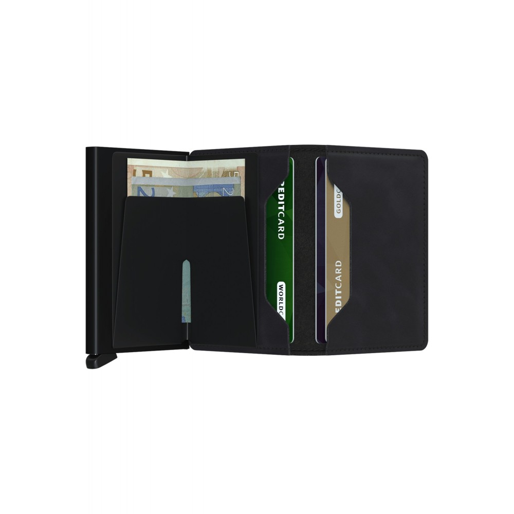 Secrid Wallet - Slimwallet - Vintage - Black