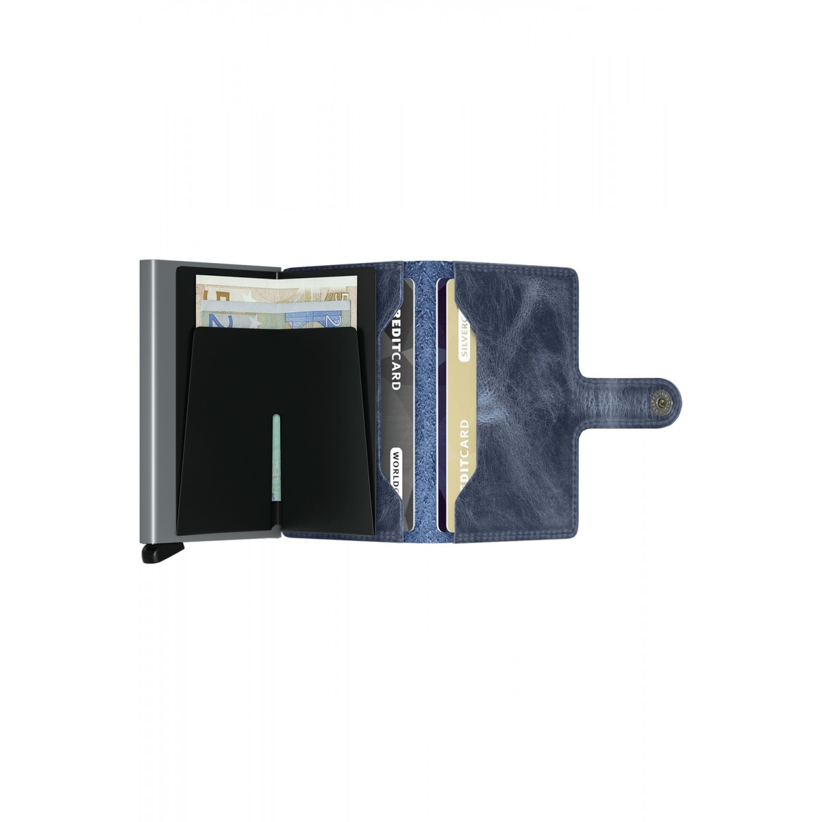 Secrid Miniwallet - Vintage - Blue