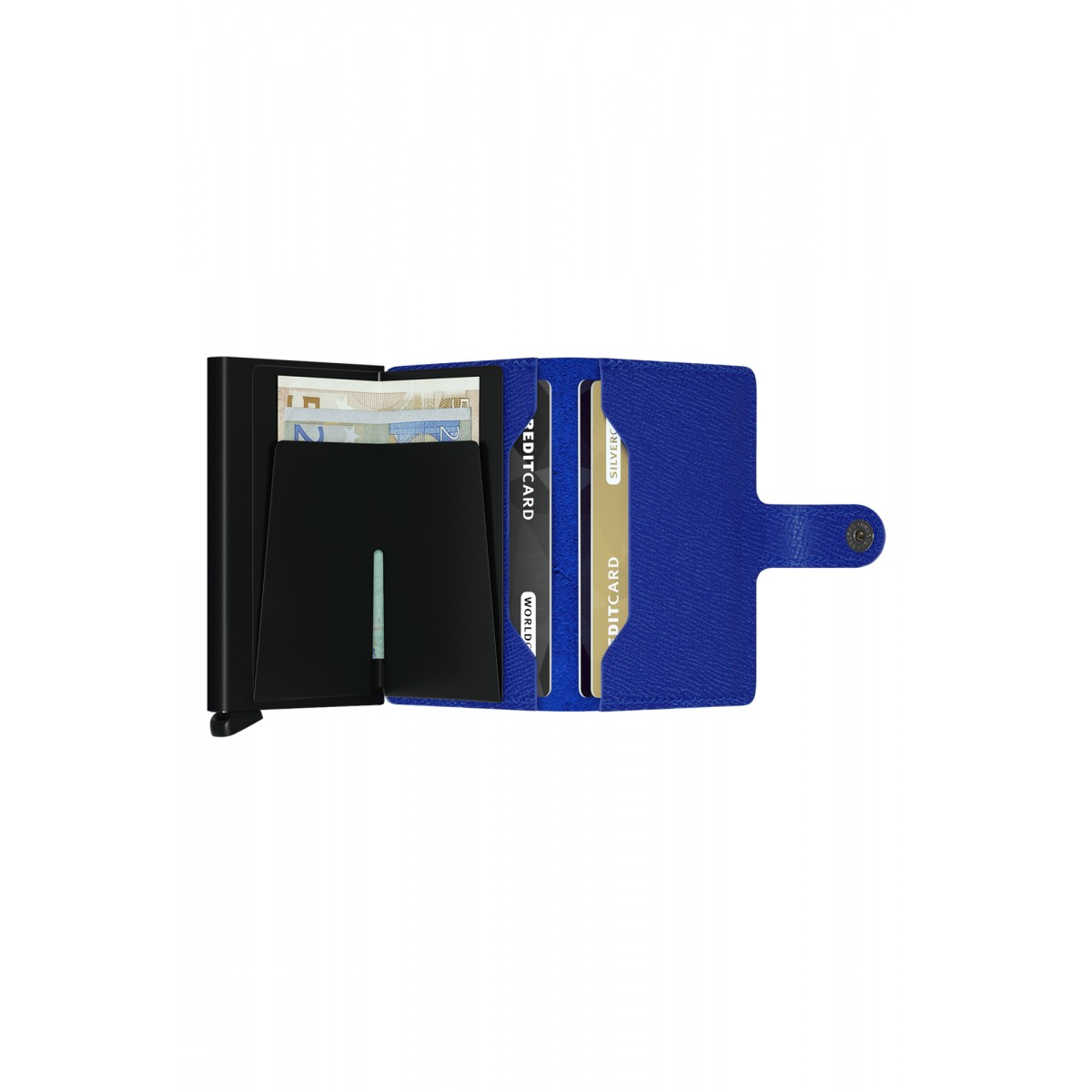 Secrid Miniwallet - Crisple - Blue-Black