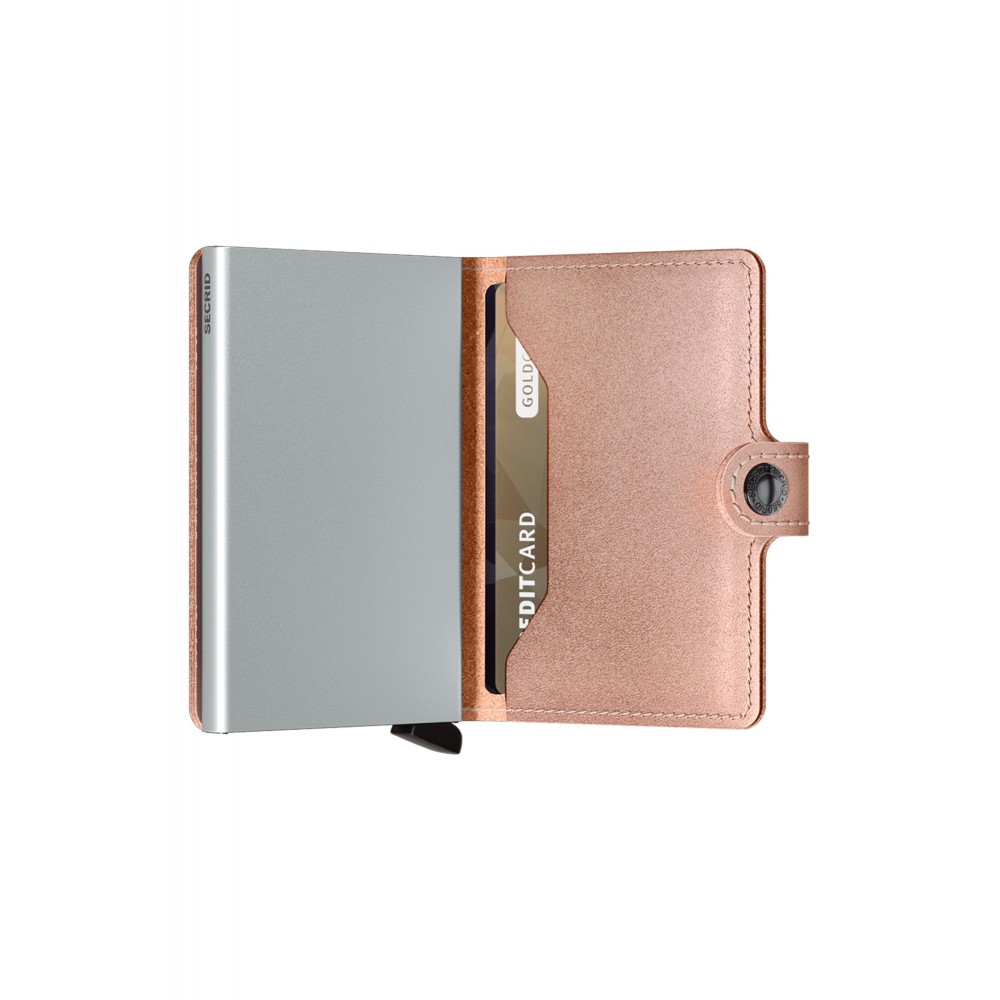 Secrid Miniwallet - Metallic - Rose