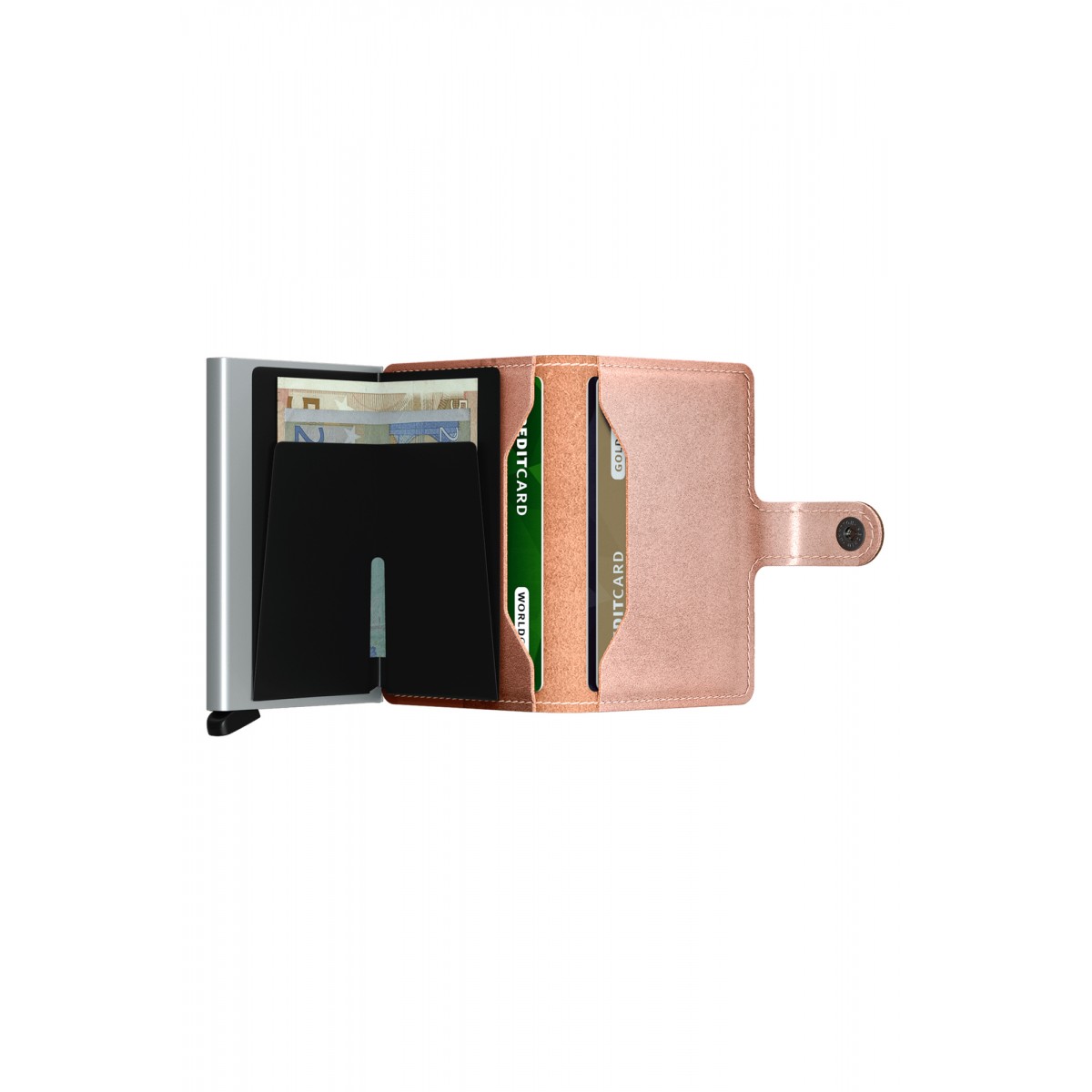 Secrid Miniwallet - Metallic - Rose