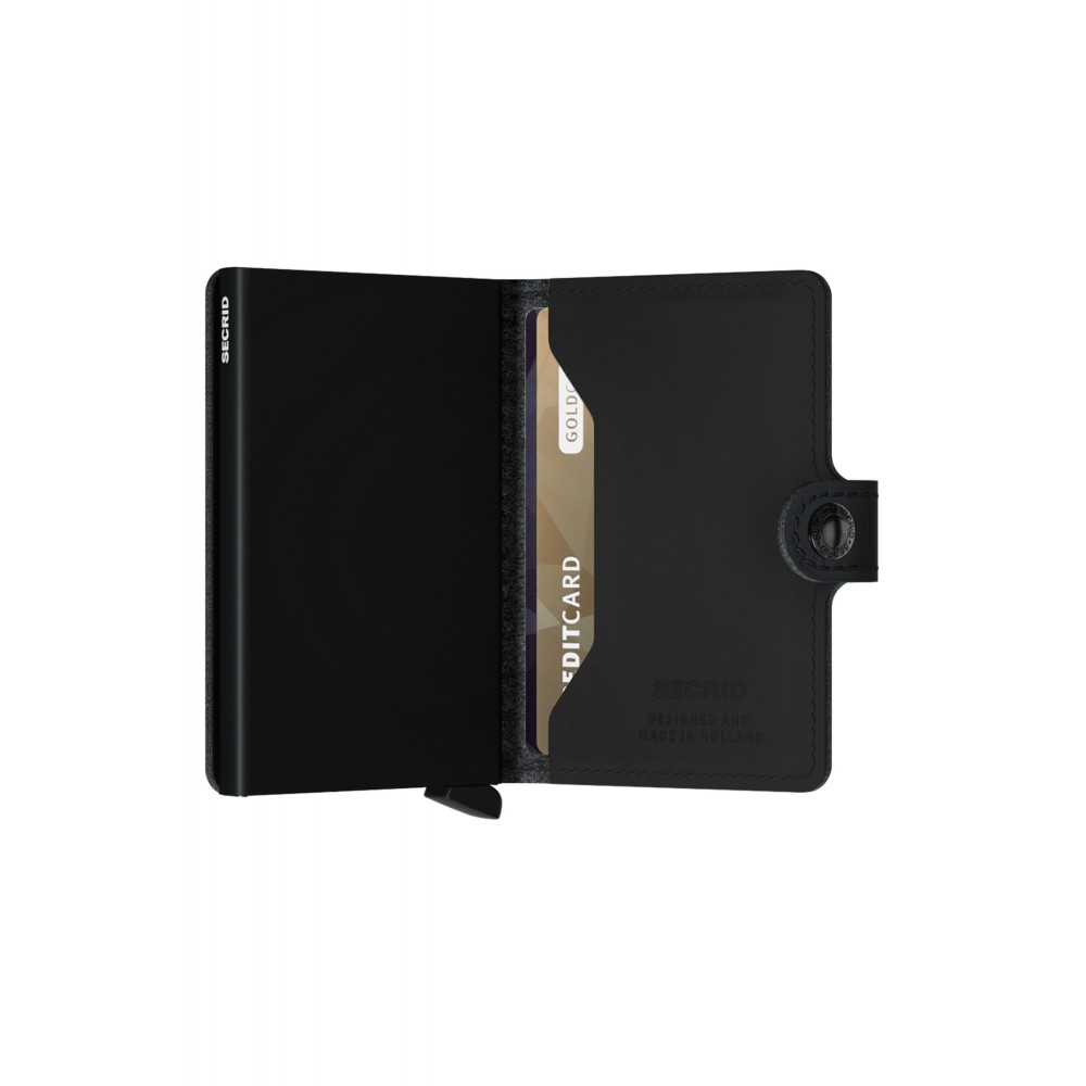 Secrid Miniwallet - Perforated - Black