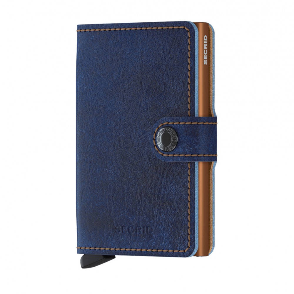 Secrid Miniwallet - Indigo - Titanium