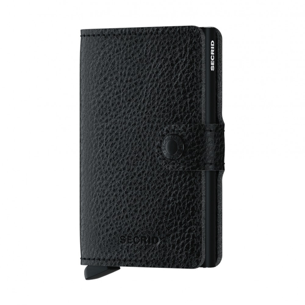 Secrid Miniwallet - Veggetable Tanned - Black